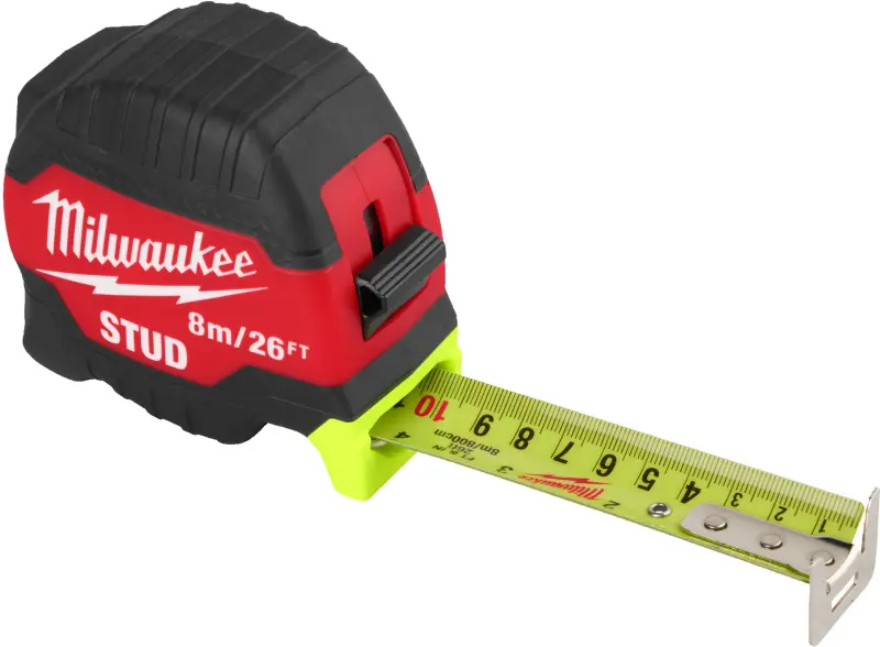 Svinovací metr Milwaukee STUD (GEN3) 8M/26FT-33, délka 8 metrů, 4932498766